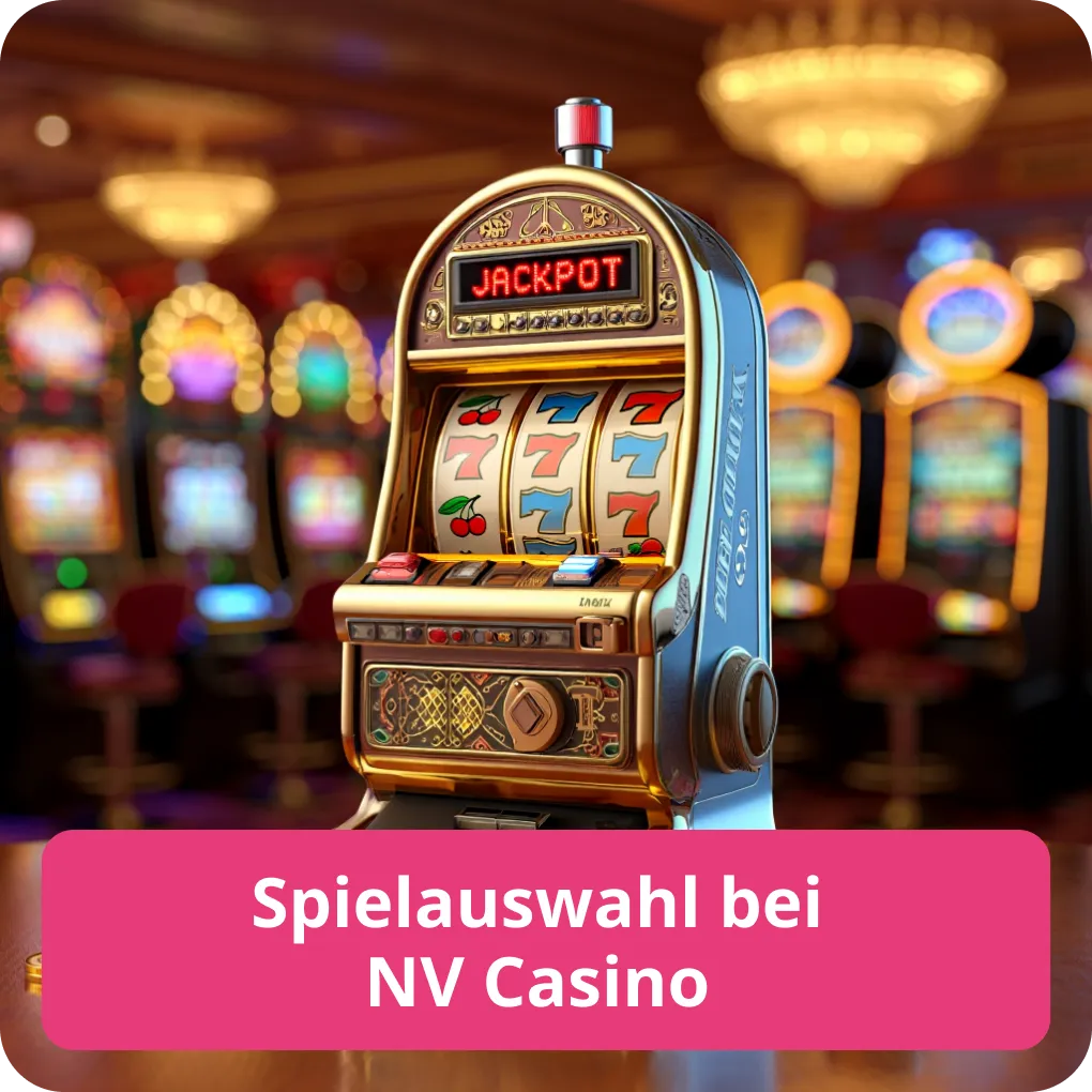 Spielauswahl bei NV Casino